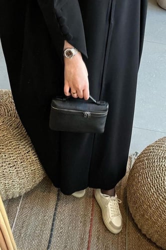 القماش كريب ملكي + طرحه