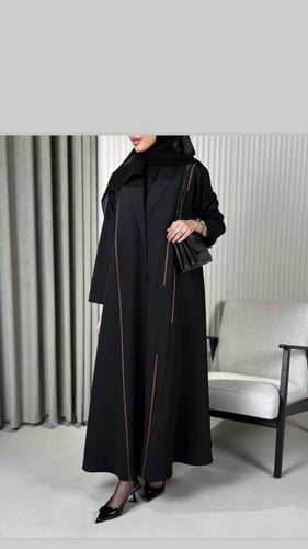 القماش كريب كوبا + طرحة