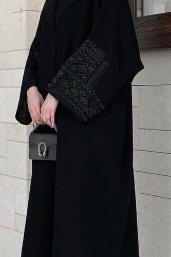 القماش كريب كوبا + طرحة