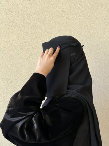 نقاب مرد ربط - مطاط مستقيم