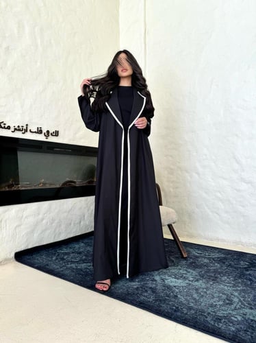 عباية بليزر – كريب تايلندي نص كلوش