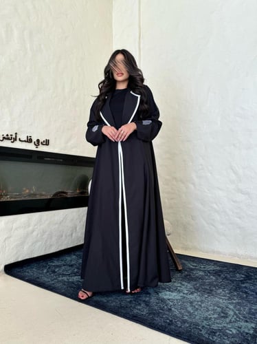 عباية بليزر – كريب تايلندي نص كلوش