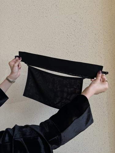 نقاب مرد - مشبك قصير