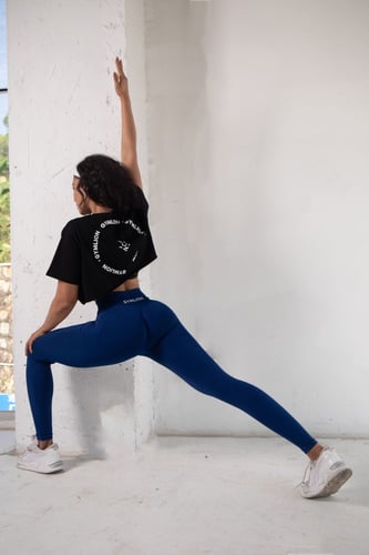 MIDNIGHT SCRUNCH SEAMLESS LEGGINGS