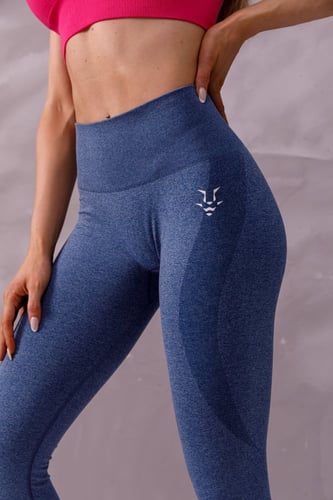 Slate Blue Contour Leggings
