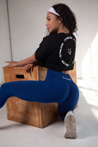 MIDNIGHT SCRUNCH SEAMLESS LEGGINGS