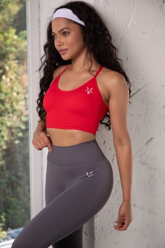 RED POWER SEAMLESS BRA