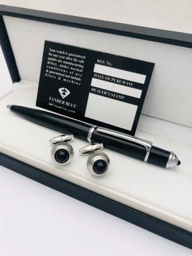 طقم قلم وكبك