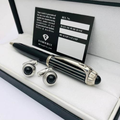 طقم قلم وكبك