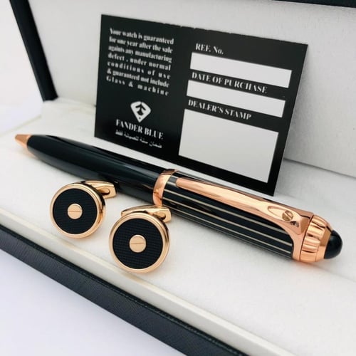 طقم قلم وكبك