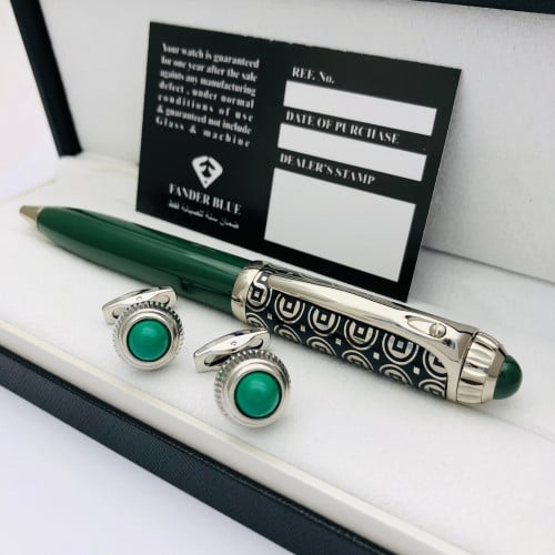 طقم قلم وكبك