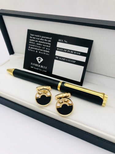 طقم قلم وكبك