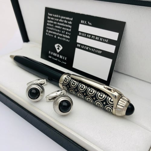 طقم قلم وكبك