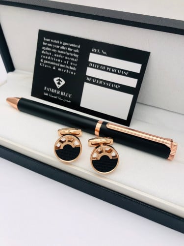 طقم قلم وكبك