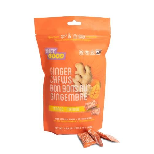 كرتون زنجبيل النكهة المانجو (مضغ) 20 كيس 200 جرام
