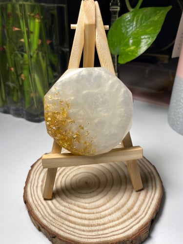 تعليقة سكري مع ورق ذهب