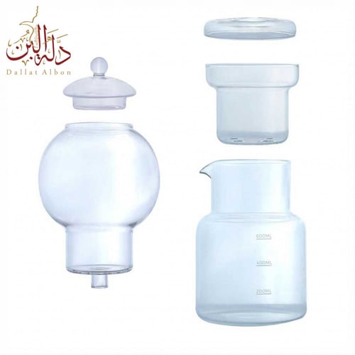 ماكينة تحضير المشروبات الباردة من الزجاج - 600 مل