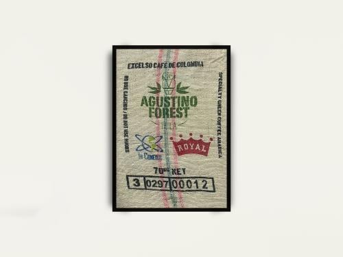 لوحة قماش خيش اوغستينو