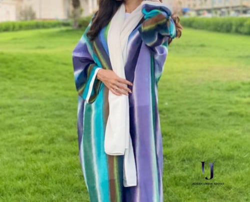 Abaya with shawl, Bawal Italian 1082