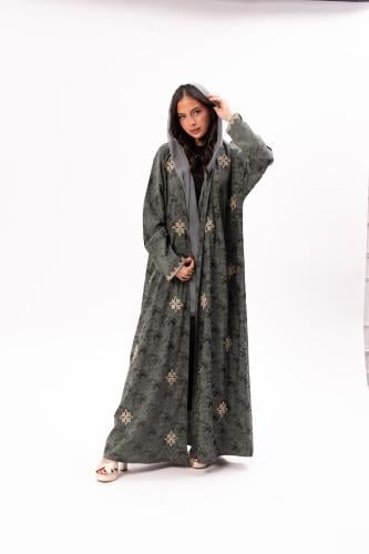 Najdi door set - green color