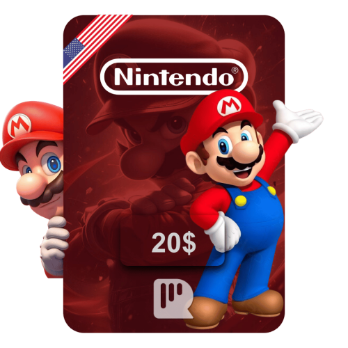 بطاقة نينتندو eShop – 20 دولار
