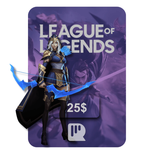 بطاقة ليغ أوف ليجيندز – 25 دولار