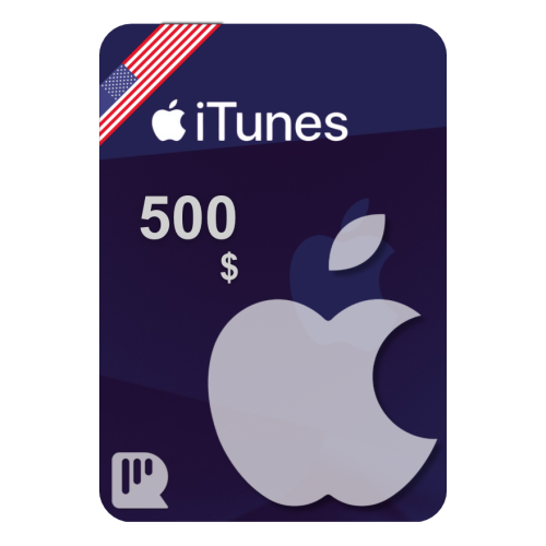 بطاقة 500 دولار - آيتونز