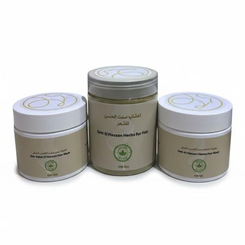 ماسك سدر +ماسك حناء+مخلوط اعشاب