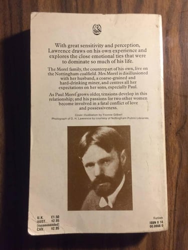 Sons and lovers - D. H . Lawrence (Q6)