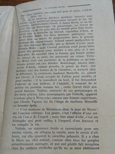 la cousine bette(E3)