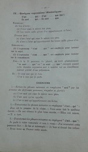 le francais par la lecture (E11)
