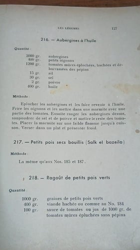 lart culinaire libanais (T5)