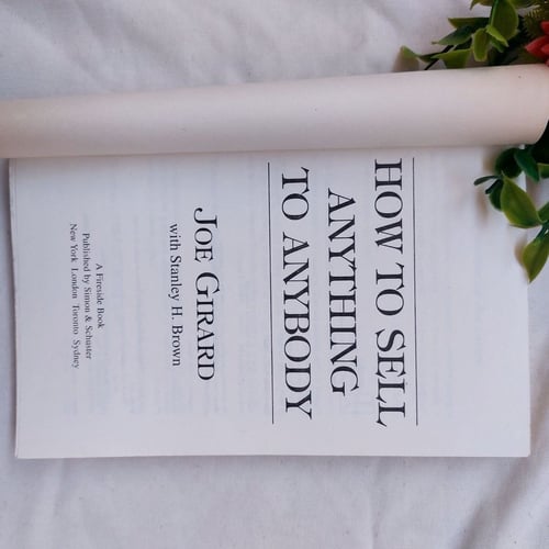 #4185How to sell anything to anybody - Joe girard...