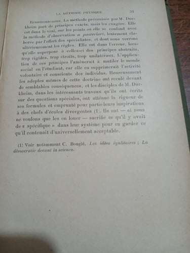 philosophie des sciences sociales (E4)