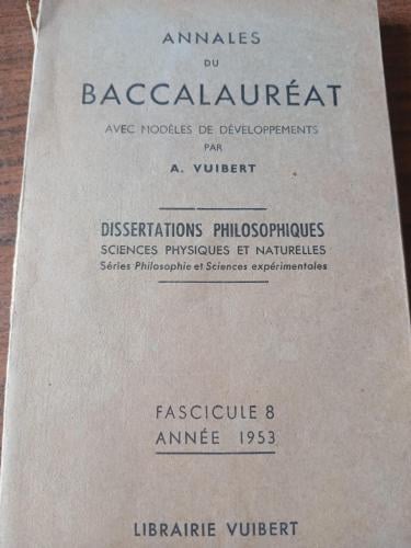 annales du baccalaureat(PM)