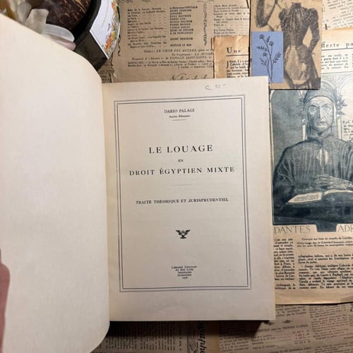 Le louage en droit Egyptien - Dario Palagi - P15