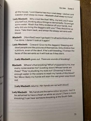Macbeth - Shakespeare (Q6)
