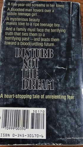 disturb not the dream (P8)