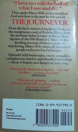 The journeyer- by: Gary Jennings (P10)