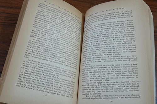 the occult arts of ancient egypt- By: Bernard Brom...