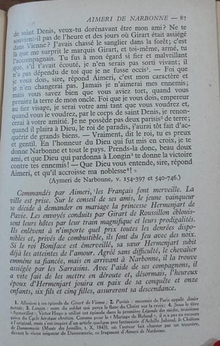 extraits des chansons de geste (E12)