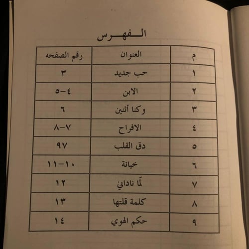 عشرتين طاولة ديوان شعر _ نادية الدرى