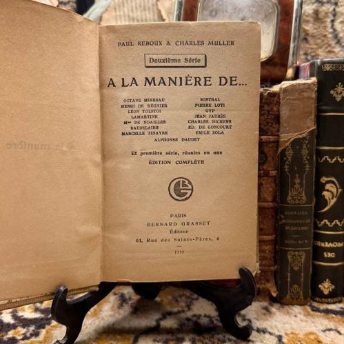 A La Maniere de - Paul Reboux - P16