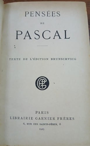 pensees de pascal (L13)