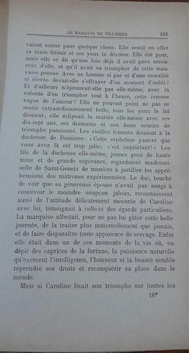 LE MARQUIS DE VILLEMER (E10)