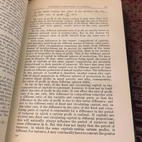 Capital 3 volumes - Karl Marx