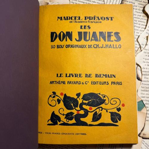 Les Don Juanes - Marcel Prevost - T8