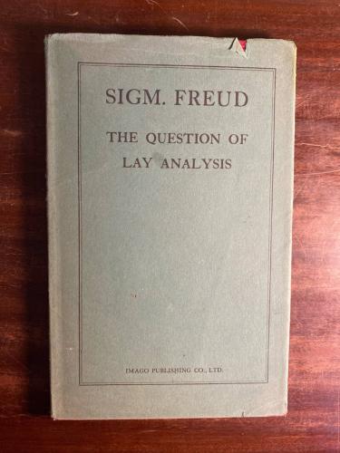 The question of lay analysis- by: Sigm Freud (P20)
