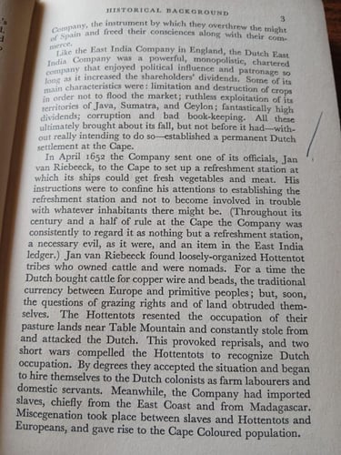 the peoples and policies of south Africa (P1)