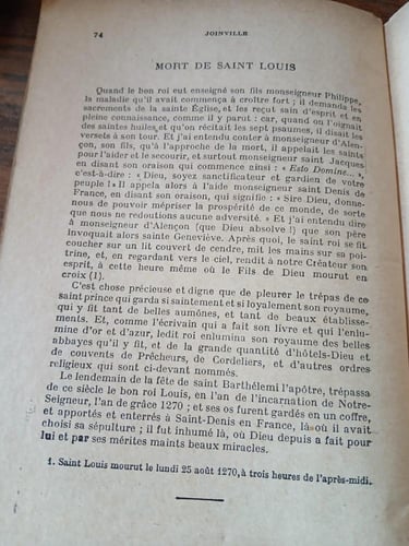 histoire de saint louis (E12)